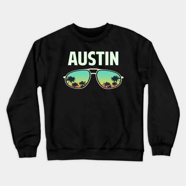 Nature Glasses Austin Crewneck Sweatshirt by rosenbaumquinton52